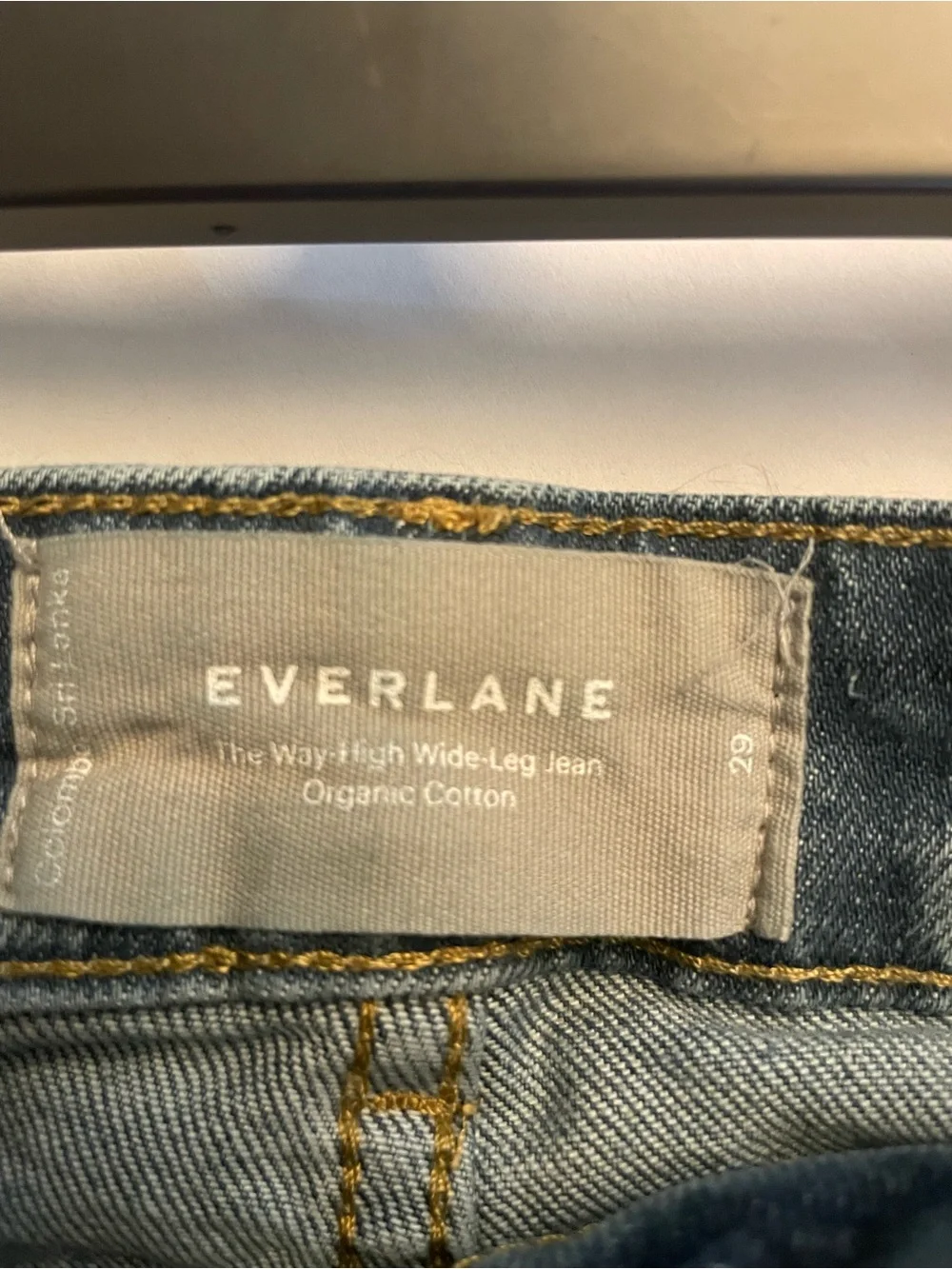 Everlane High waisted wide leg jeans - Picture 3 of 3